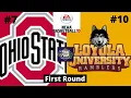 #7 Ohio State vs #10 Loyola Chicago - NCAA Basketball 10 Simulation!