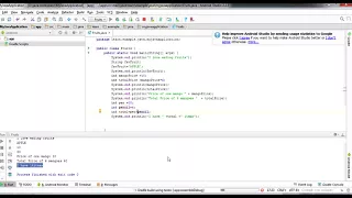 7 Introduction to double variable and Concatenation of String Int and double Var