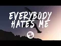 Download Lagu The Chainsmokers - Everybody Hates Me (Lyrics / Lyric Video) James Carter x NLSN Remix