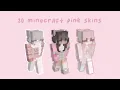 30 Minecraft Pink skins for girls