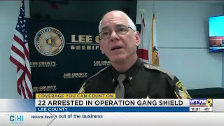 Authorities give details in major drug gang bust in Lee County