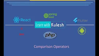 Comparison Operators In Java Language