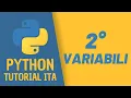 CORSO PYTHON da zero - Variabili e Input