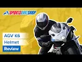 AGV K6 motorcycle helmet review - Sportsbikeshop