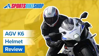 AGV K6 motorcycle helmet review - Sportsbikeshop