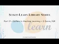 Outliers in Machine Learning Part 21