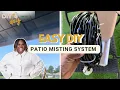 How to Cool Your Patio in 30 Minutes Easy DIY Misting System Installation