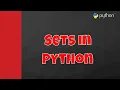 Getting Start With Python Sets in Python Set Operations Methods