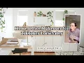Earthy Neutral Office Makeover With Tons of Plants Ikea Ivar Storage Hack