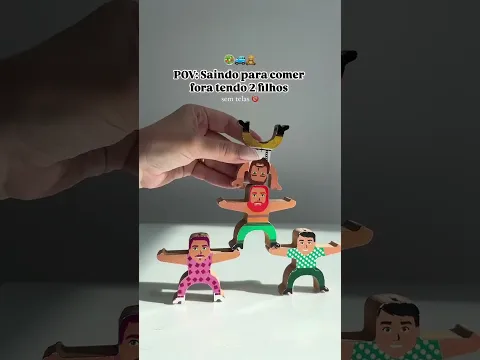 Isso salva muito em restaurantes que não tem área kids 😮‍💨