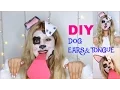HALLOWEEN DALMATIAN DOG TUTORIAL DIY DOG EARS AND TONGUE