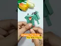 DIY Origami Fun Frog game making for kids ArasEasyArt