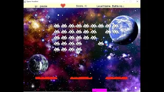 Space Invaders made with Java