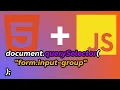 JavaScript HTML and DOM manipulation for beginners