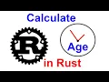 Create Function to Calculate Age of Person or Entity Rust Programming Kovolff