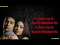 Download Lagu Aapke Pyar Mein Hum Full (LYRICS) Song - Raaz 1 |Alka Yagnik | Bipasha Basu \u0026 Dino Morea |