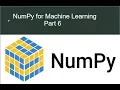 Python NumPy Tutorial in Hindi Part-6 Numpy Operations Shivan Kumar