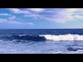blue ocean, clouds, sky, waves, meditation, relaxing, magical,