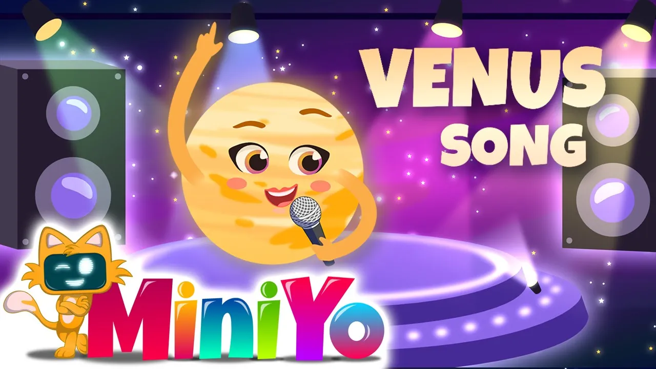 Venus Song | Planet Songs for Kids | Miniyo Kids Songs Venus Song | Planet Songs for Kids | Miniyo Kids Songs