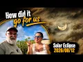 What did we learn from photographing the August 12 2026 Solar Eclipse - IN ENGLISH
