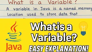 Java Variables Explained What is a Variable How to Declare It Beginners Guide