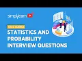 Statistics Probability Interview Questions For Data Science Data Science Training Simplilearn