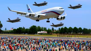 F35 Pilot Takes Off at Full Speed to Escort Putin s Plane out of Alaska
