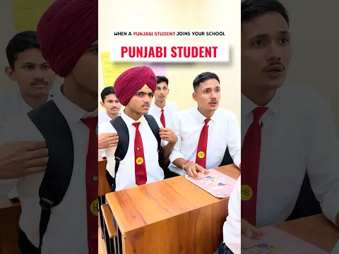 When punjabi student joins your school🤣 #haslebhayi
