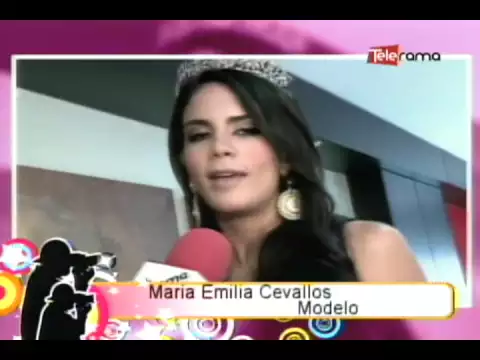 Ma. Emilia Cevallos nos cuenta sus proyectos del Miss Ecuador