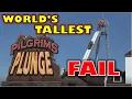 The Failure of the World s Tallest Water Ride Pilgrim s Plunge - Holiday World