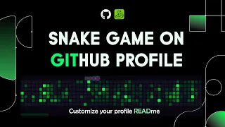 Snake Game on GitHub Profile Create A Snake Eating GitHub Contributions