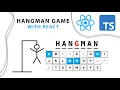 Hangman Game With React and TypeScript in Hindi Great Beginner Project