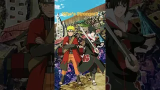 Who S Stronger Sage Mode Naruto Or Taka Sasuke Killer Bee Fight Shorts Anime 