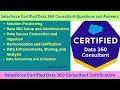 Salesforce Data 360 Consultant Data Cloud Consultant Questions and Answers Pass in 2026