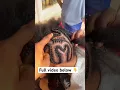 Bald head braids hairstyle