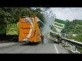 Lagu LIVE.. MENIT-MENIT MENGERIKAN !!! Hal Ditakutkan Sopir Bus \u0026 Truk Terjadi Di Tikungan Sitinjau Lauik
