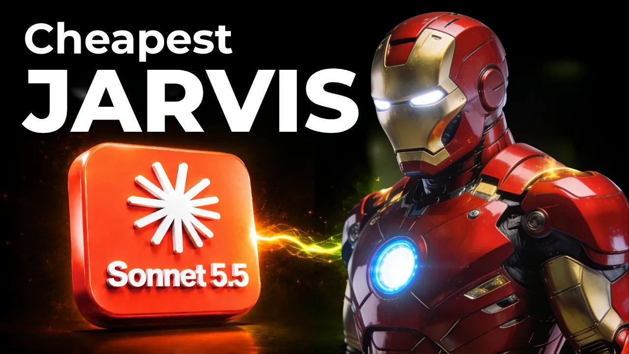I Built the Cheapest JARVIS Possible (Sonnet 5.5): video thumbnail