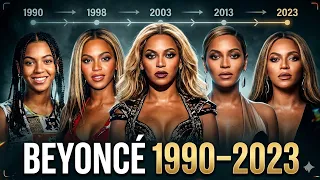 Beyonce Age 1990 - 2023 Transformation