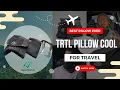 Hot Plane Sleeper TRTL Pillow Cool