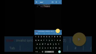 Pattern A AB ABC ABCD ABCDE in python python programing