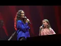 Download Lagu Alanis Morissette and daughter Onyx sing Ironic, at the Bridgestone Arena in Nashville 6/23/2024