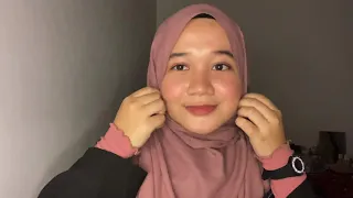 loose shawl ikat belakang tutorial