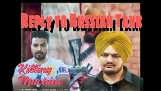 AK 47 vs Russian tank /B karm khazala / reply to sidhu moose wàla ( song mode )