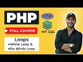 Loops in PHP While Do While Loop Tutorial 14