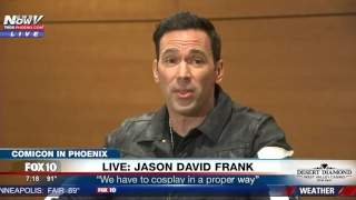 WATCH Green Ranger Actor Jason David Frank Speaks After Gunman Arrested At Comicon FNN