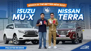 2022 Isuzu mu-X vs Nissan Terra Comparison | Philkotse Reviews
