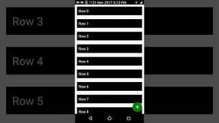 Demo Add New Row using Animation React native animation Tutorials for beginners