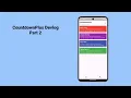 CountdownPlus coding an app devlog part 2