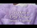 Mohair Sweater Inspiration Cozy Knit with Alize Kid Royal