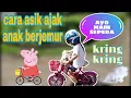berjemur asik part 2 | sambil naik sepeda | lagu anak kring-kring ada sepeda